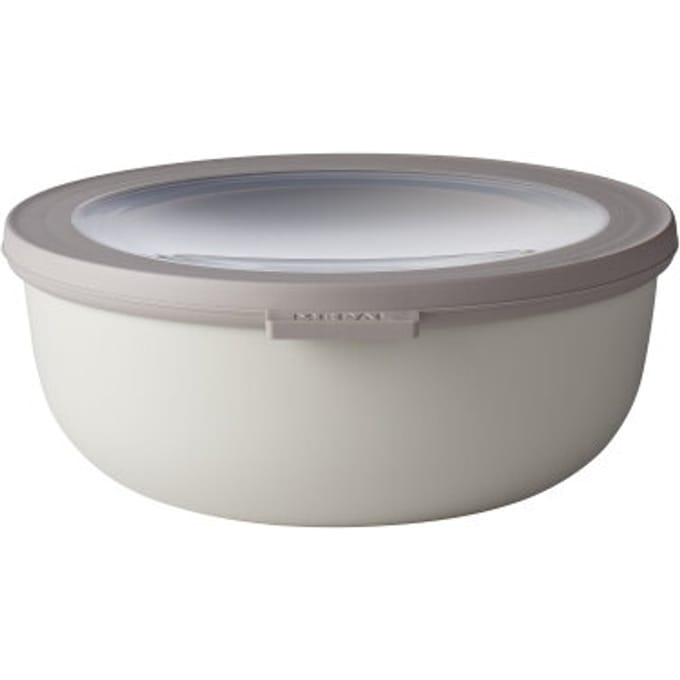 Mepal - Multikom Cirqula vershouddoos - 1250 ml - Rond - Nordic white
