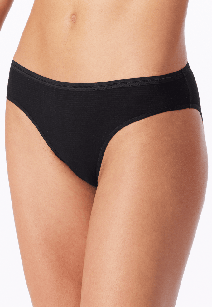 Schiesser 2PACK Tai - Modal Essentials - Dames Onderbroek - zwart