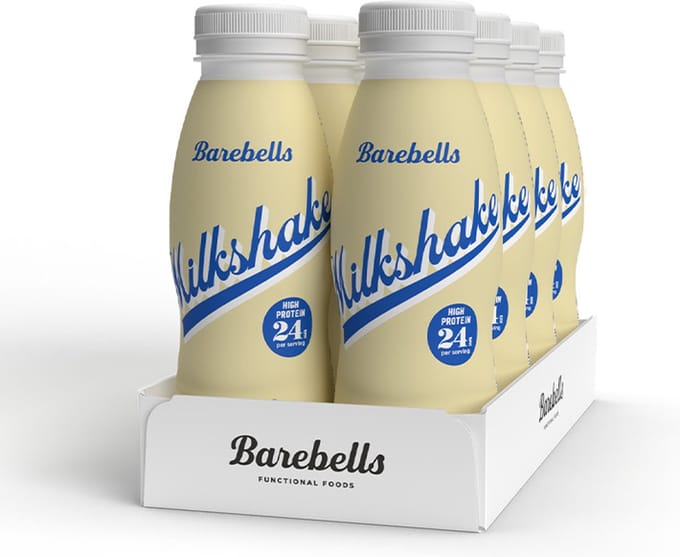 Barebells | Proteine Milkshake | Vanille | Tray | 8 x 330ml | Snel afvallen zonder poespas!