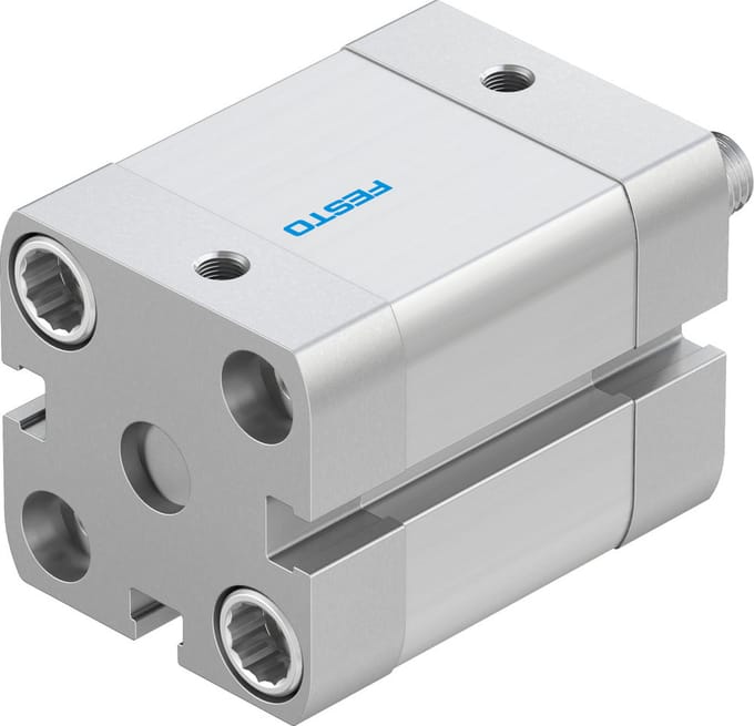 Festo Compacte Cilinder 25mm Boring 15mm Slag ISO 21287 Dubbelwerkend - 577183 - P2BUE