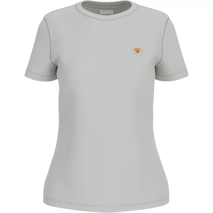 Triangle Logo Short Sleeve Tee Wo - Beige Shirts