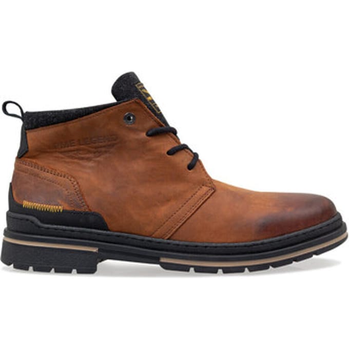 PME Legend - Heren Veterschoenen Fleetman - Bruin - Maat 40