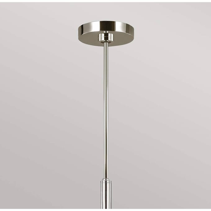 Feiss LED Kroonluchter | 6X E14 Max 60W | Dimbaar | Polished Nickel