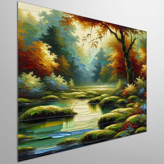 Kunstprint | Wanddecoratie | Dibond | 30 × 30 cm