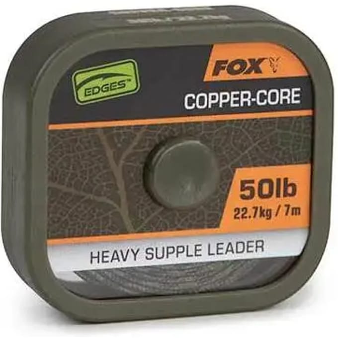 FOX Copper Core Naturals Leader Braid - Leadermateriaal