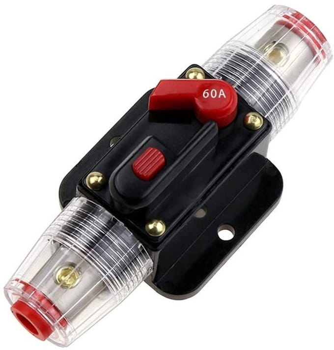 Allecto - Stroomonderbreker - 60 Amp - Handmatige Reset