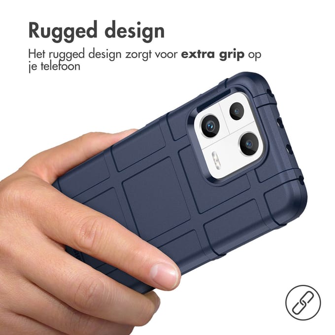 imoshion Rugged Shield Backcover voor de Xiaomi 13 - Donkerblauw