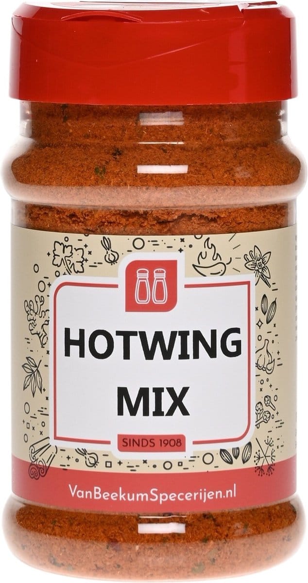 Van Beekum Specerijen - Hotwing Mix - Strooibus 200 Gram