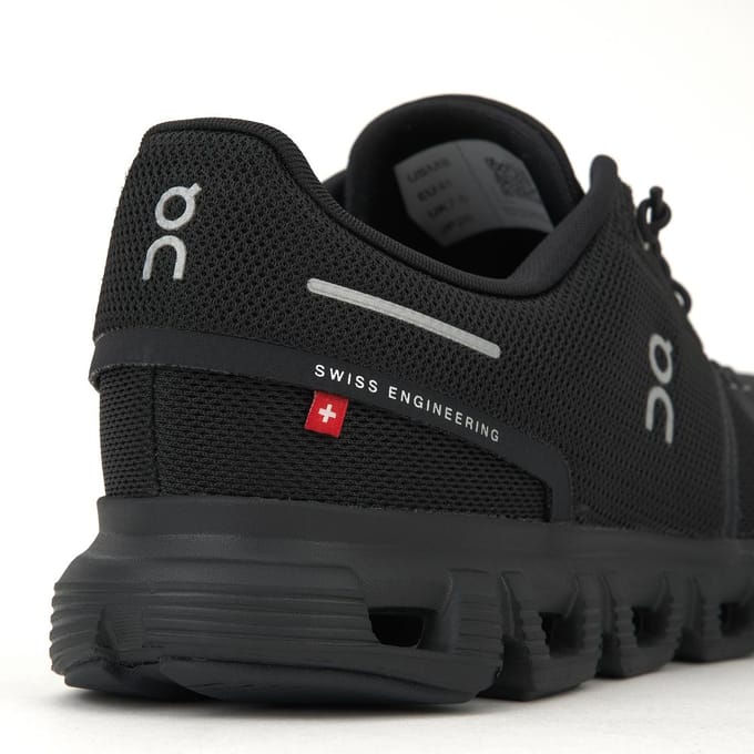 On Cloud Sneakers Heren - Zwart - Maat 40.5 - Mesh/Synthetisch