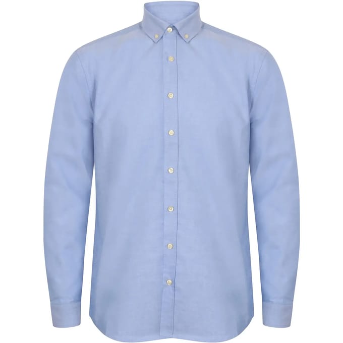 Shirt met lange mouwen Henbury Classic Fit