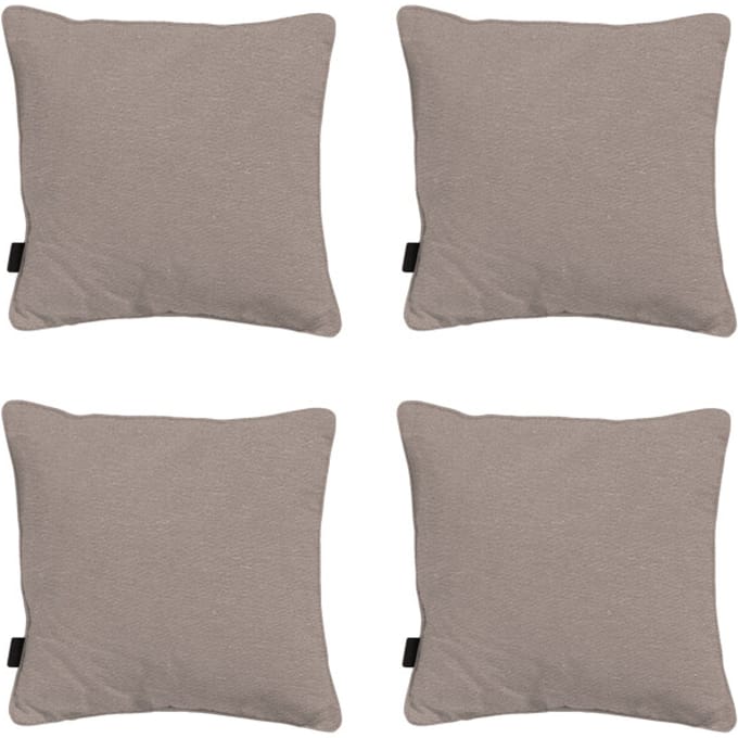 Madison - Sierkussen Panama jute - Ca. 60x60 cm - Set van 4