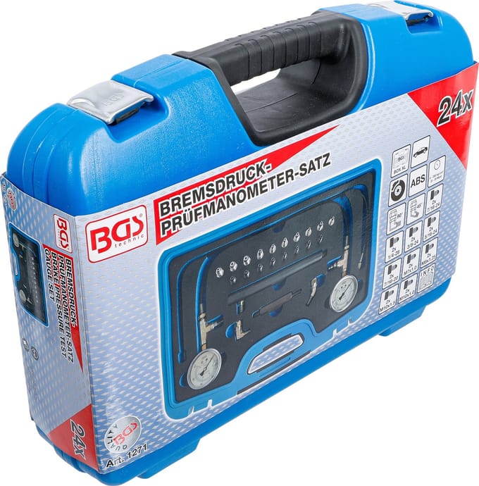BGS Set remdruk-controlemanometers