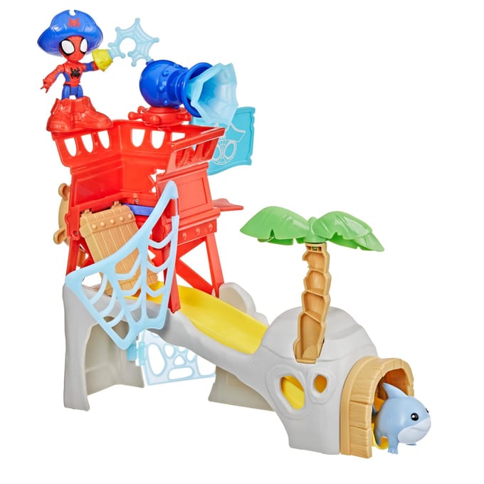 Hasbro Spidey and Friends Spidey Island Actiefiguren en superhelden