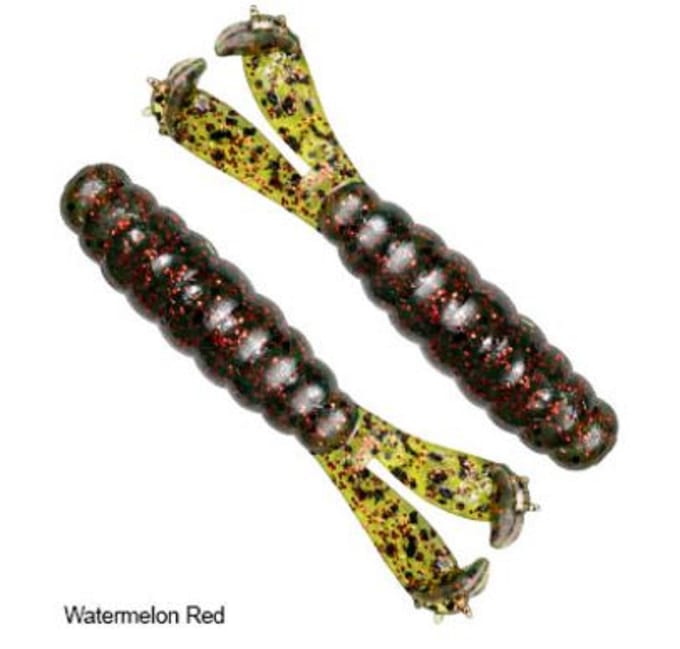Zman Soft Lure Billy Goat 4,25 Inch 3/Pack Watermeloen Rood (4639)