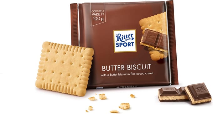 Ritter Sport boterbiscuit 100 gr