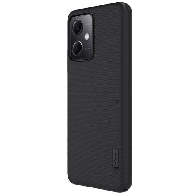 Nillkin Super Frosted Shield Case voor de Xiaomi Redmi Note 12 / Xiaomi Poco X5 5G - Zwart