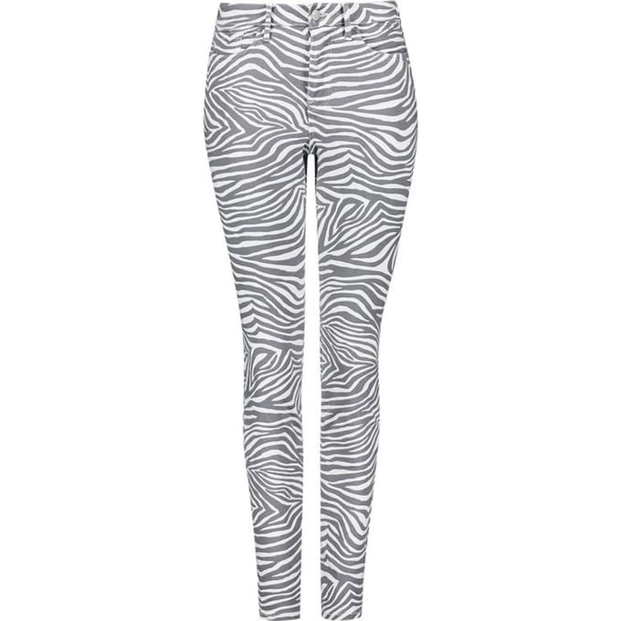Ami Skinny Jeans Print Premium Denim | Kenya Zebra