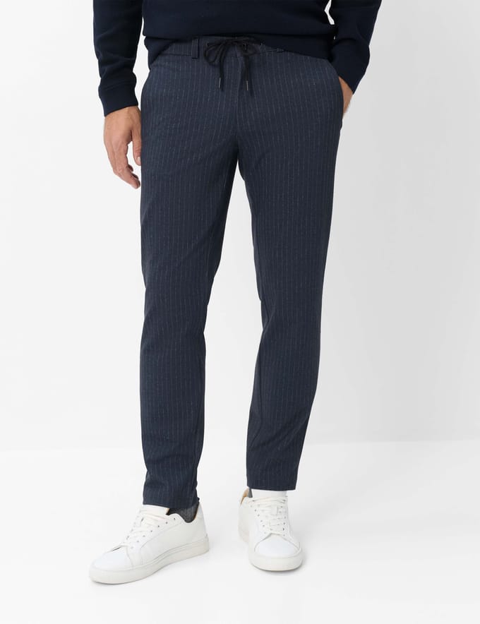 Brax Heren   Style PHIL NAVY, donkerblauw, maat 40/32