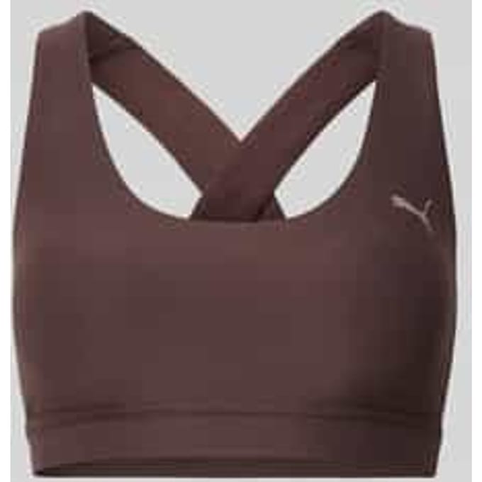 Slim fit sport-bh met logoprint Model 'Cloudspun'