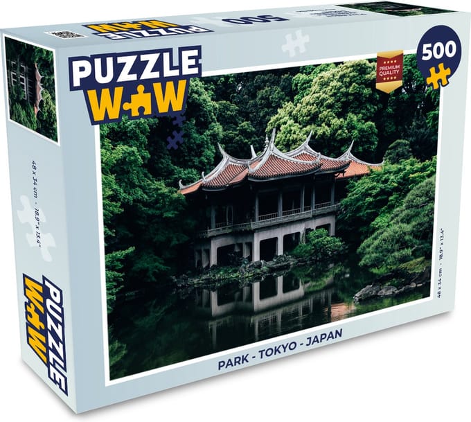 Puzzel Park - Tokyo - Japan - Legpuzzel - Puzzel 500 stukjes