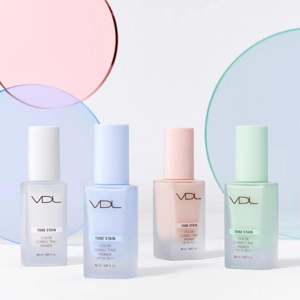 [VDL] Base correctrice de couleur Tone Stain (4 couleurs) SPF 20 PA++ 30 ml 02 ROSE QUARTZ