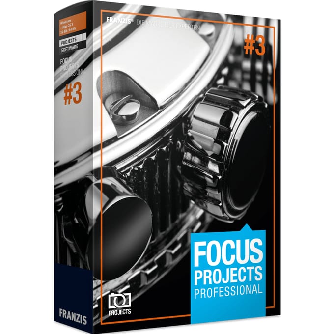 Franzis FOCUS projects 3 professional