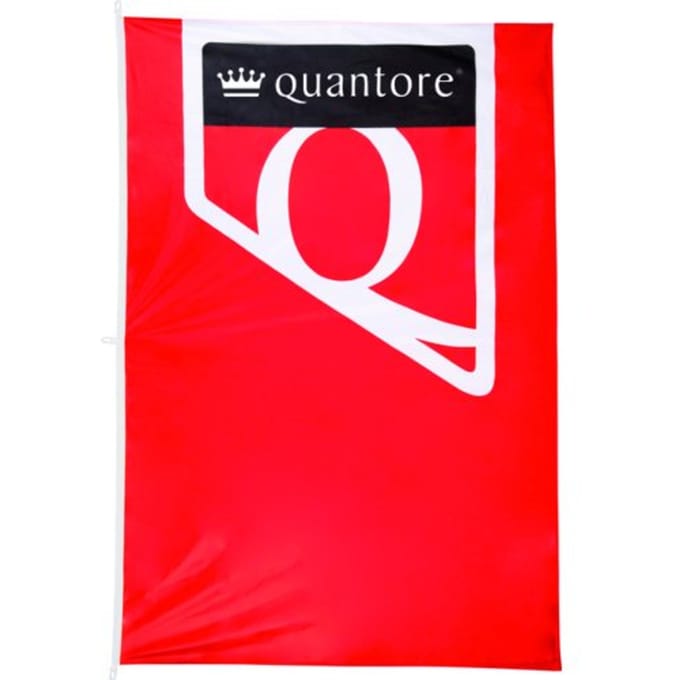 Vlag Huismerkvlag Quantore 150x225cm