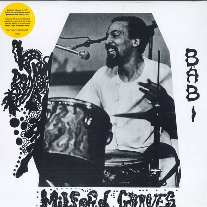 LP Plaat MILFORD GRAVES - Bäbi SV196 Superior Viaduc 2023 US Jazz gray