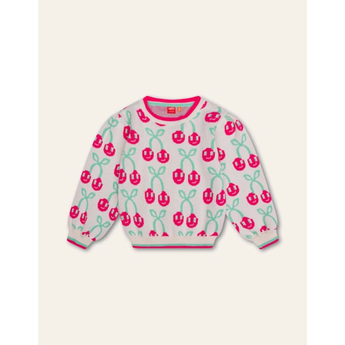 Oilily Kersje Trui- maat122/7yr Turtle Dove