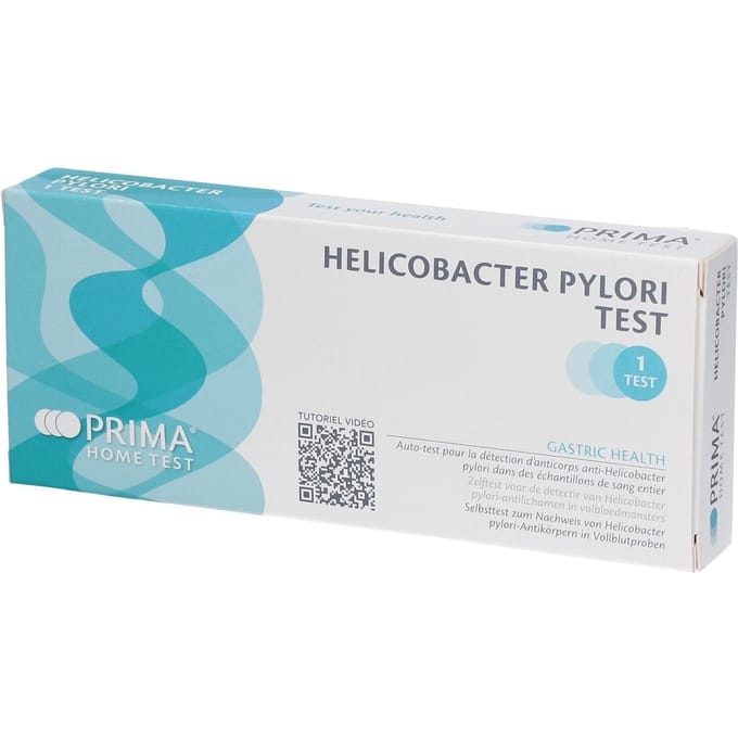 Helicobacter Pylori Antilichamen in volbloed - Prima Lab zelftest - 1 testkit