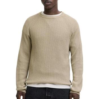 Gebreide pullover met ronde hals, model 'PANNEL'