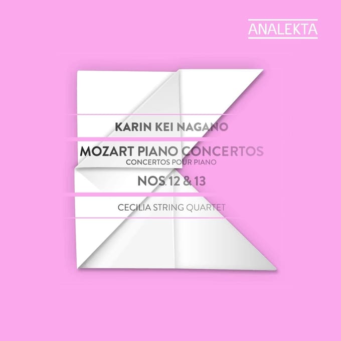 Karin Kei Nagano & Cecilia String Quartet - K.414 No.12 & K.415 No.13: Concertos For Piano (CD)