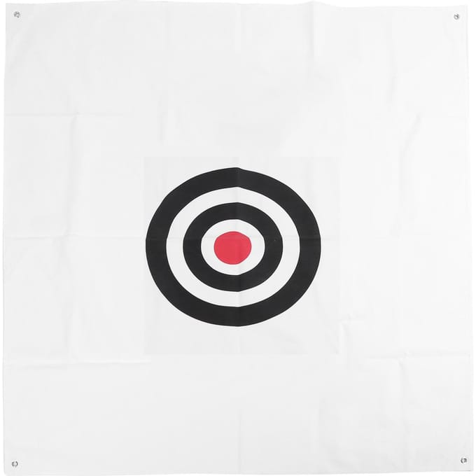 Golf Oefen Klapdoek Goed Geluid Golf Sla Doel Net voor Binnen Buiten Training(Motief white