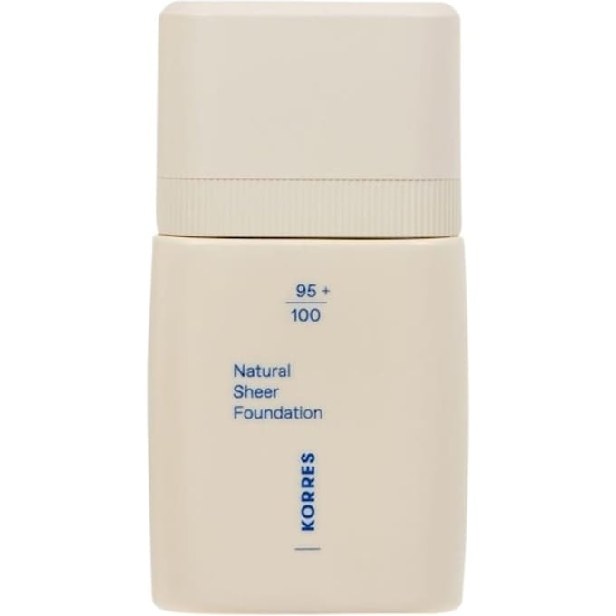 Korres Foundation Natural Sheer Dames 30 ml