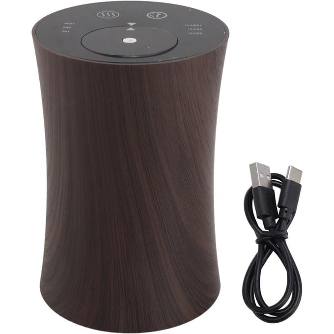 Waterloze Essentiële Olie Diffuser Draagbare Aromatherapie Diffuser Mini Geur Luchtmachine voor Thuis black