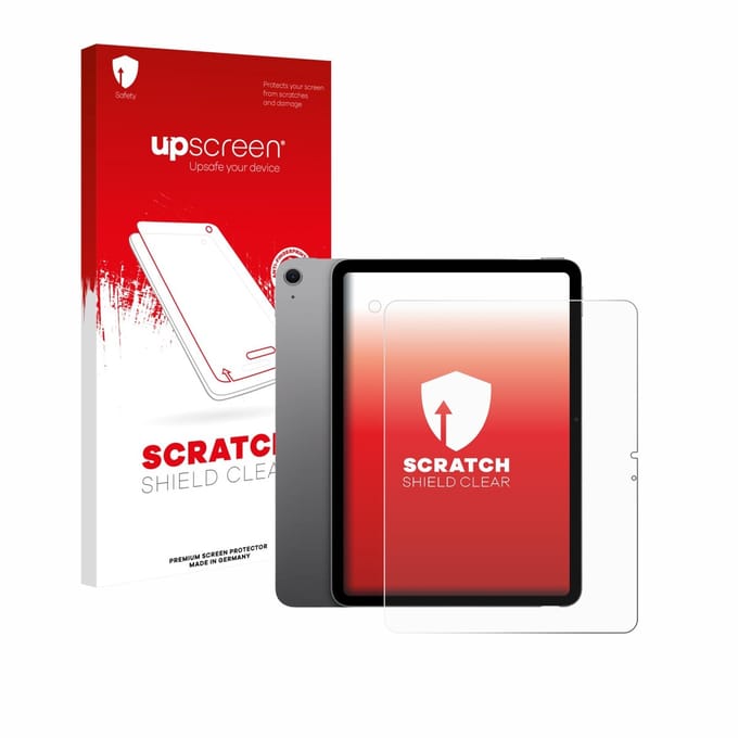upscreen - Screenprotector voor Apple iPad Air 13" M3 2025 (Voor+Camera) - Folie Beschermfolie transparant