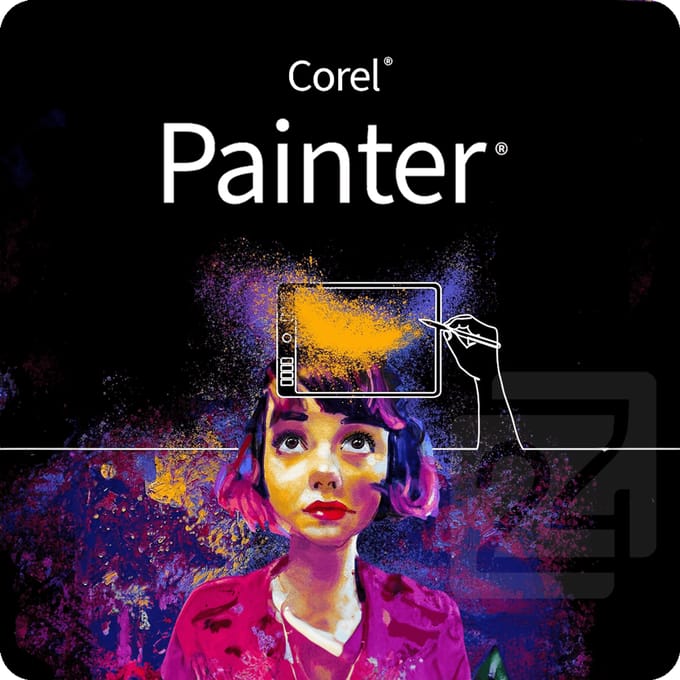 Corel Painter 2023 WIN/MAC 1 Gebruiker(s) Nieuwe Aankoop