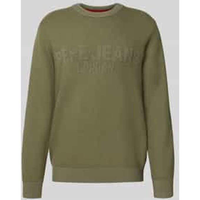 regular fit gebreide trui viscose-katoenmengsel model 'PHINEAS'