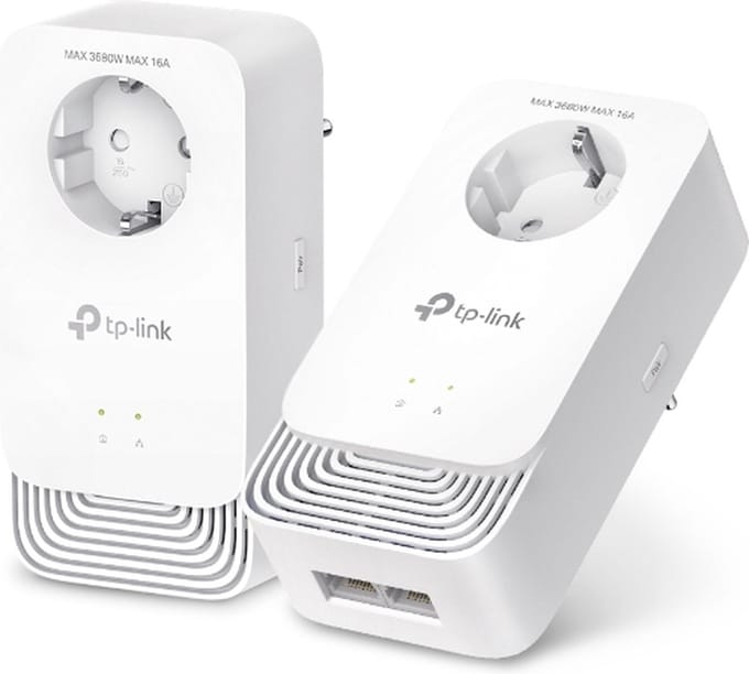 TP-Link PG2400P KIT PowerLine-netwerkadapter 1428 Mbit/s Ethernet LAN Wit 2 stuk(s)
