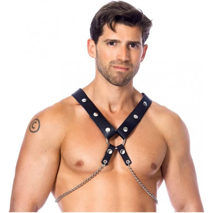 Rimba - Vibrerend Slipje - Vibrerende Lingerie Met Bullet Vibrator - G String - Leer - Zwart