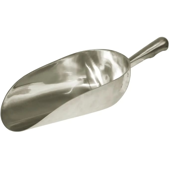 Rond aluminium maatschepje Kerbl