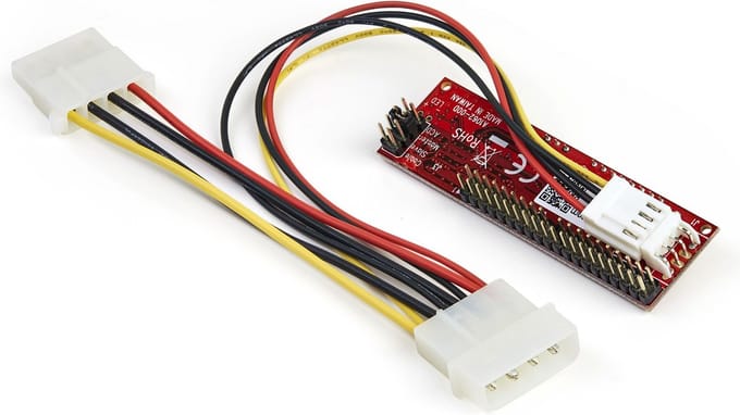 StarTech.com 40-Pin IDE PATA Aan SATA AV / multimedia paneel Converter