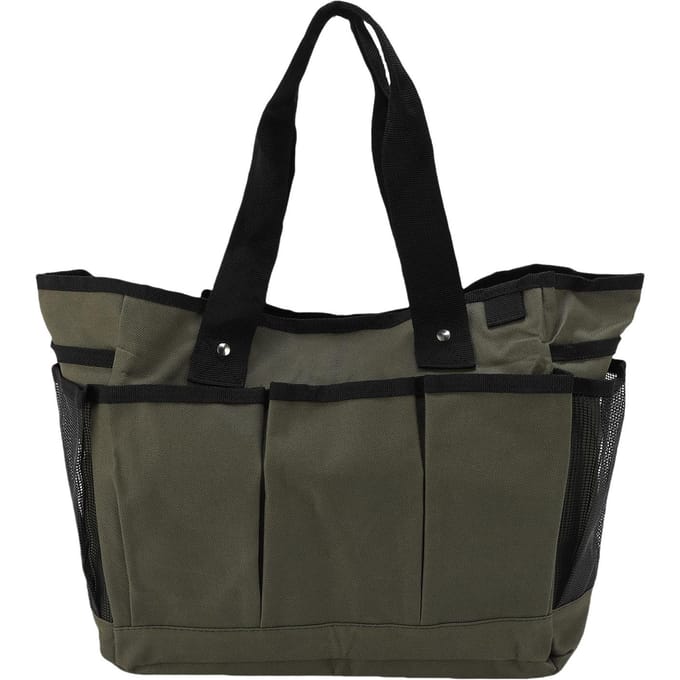 Sac à outils de jardin polyvalent double couche 600D Oxford sac de jardinage pour planter transplanter black