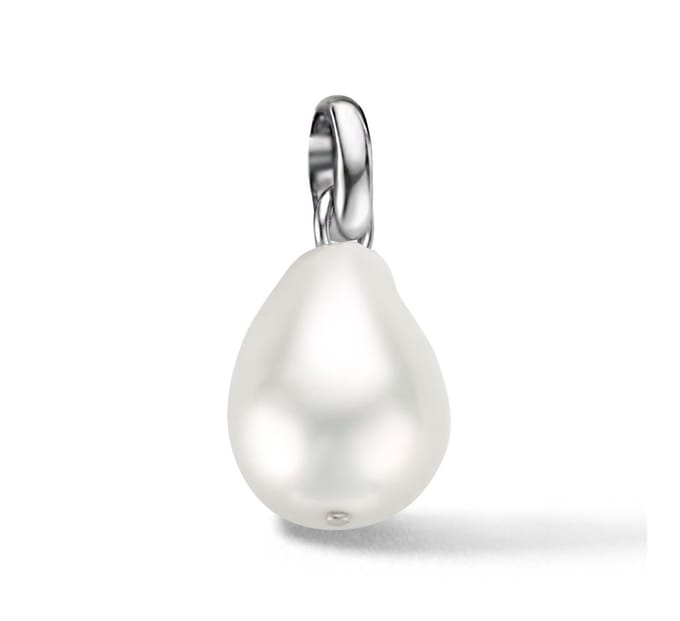 Zilver Gerhodineerde Hanger parel 1334425