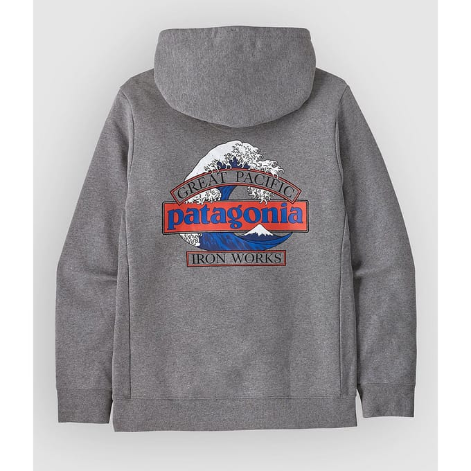 Patagonia Great Waves Uprisal Hoodie grijs