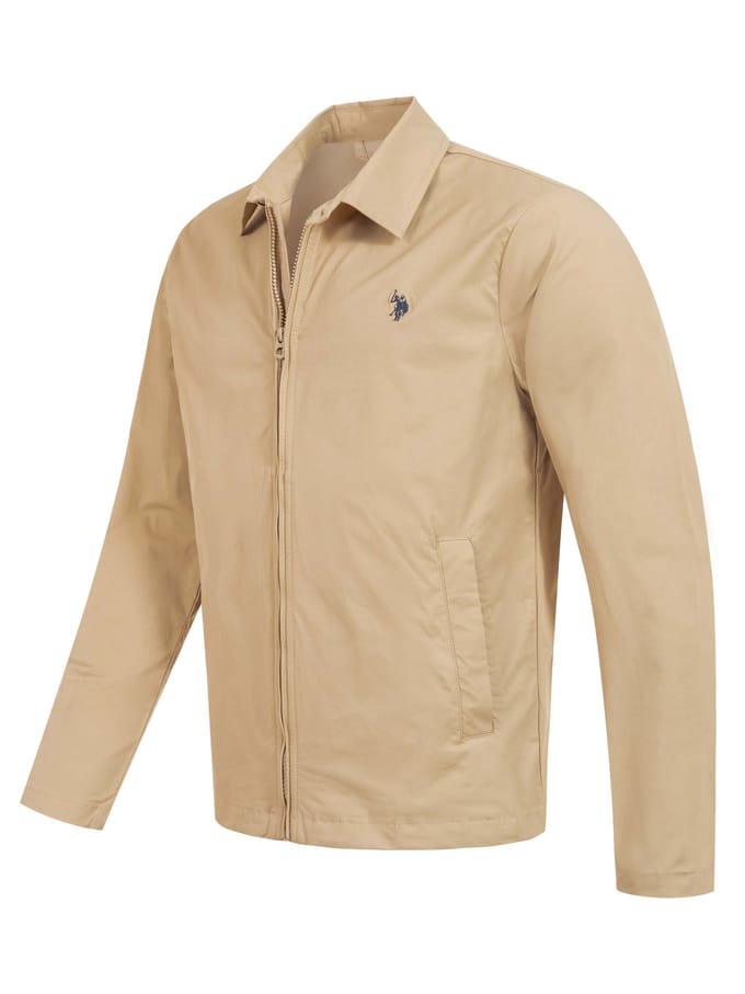U.S. Polo Assn. heren jas van elastische katoenmix