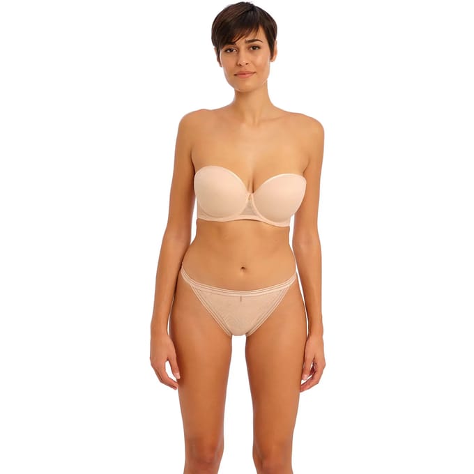 Voorgevormde bandeau bh met beugel voor dames Freya Tailored