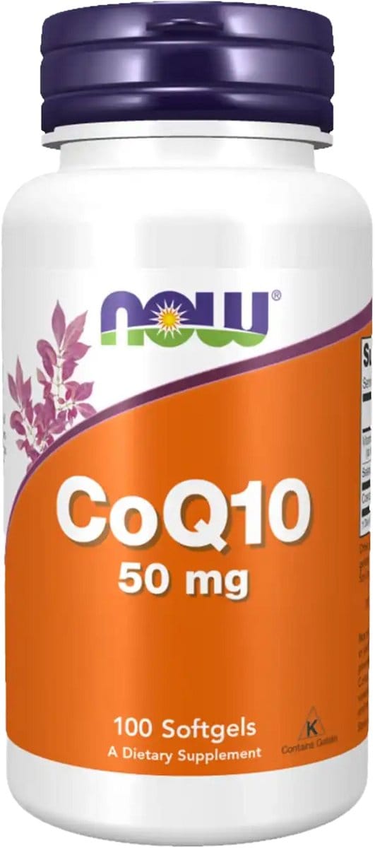 CoQ10 50mg with Vitamin E - 100 softgels