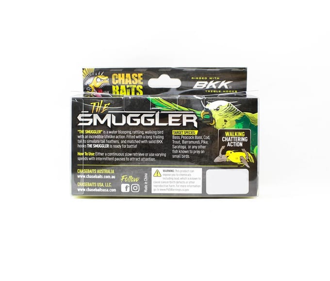 Chasebaits The Smuggler 90 mm 41 gram Drijvend Aas 04 (6363)