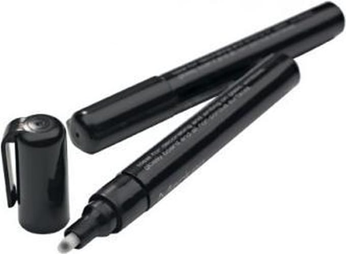 Glassboard markers - 2 mm - 10 stuks - zwart
